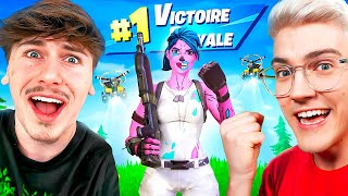 MON PREMIER TOP 1 EN 50v50 SUR FORTNITE [upl. by Norri]