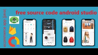 How to create ecommerce app in android studio free source code  java  by dhruv app tutorial [upl. by Lenneuq674]