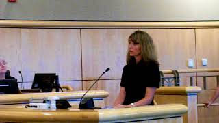 Kim Niemer addressing the Shasta County Board of Supervisors about the Burney Library [upl. by John]