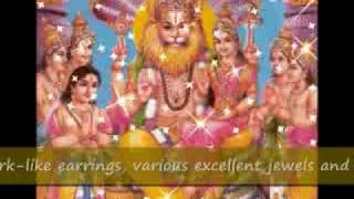 Sri Narasimha Ashtakam with meanings [upl. by Akived]