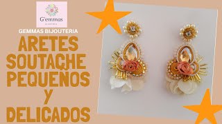 Aretes Soutache pequeños y delicados [upl. by Angie]