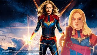 Captain marvel live action vs Captain marvel what if [upl. by Magavern]