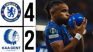 chelsea vs kaa gent highlights  chelsea vs Gent 41  All Goals amp Extended Highlights 2024 [upl. by Sue]