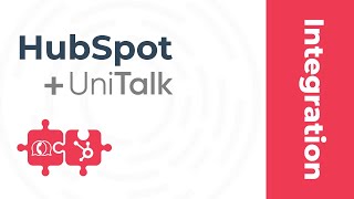 HubSpot i telefonia UniTalk Konfiguracja integracji Przykład realizacji [upl. by Elocal]