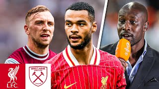 CARLTON COLE PREVIEWS LIVERPOOL VS WEST HAM [upl. by Hartill562]