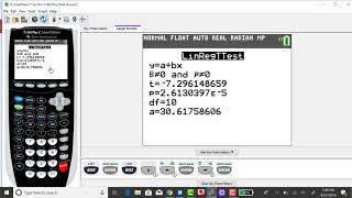 TI84 Sample Standard Deviation and Variance [upl. by Pieter]