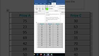 How to autofit table in MS Word [upl. by Quillan]