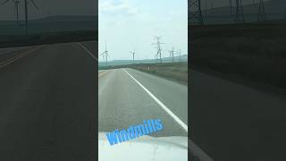 windmill windmills canadatravel waterton albertatourism kidsvideo kidsshorts [upl. by Ilenay]