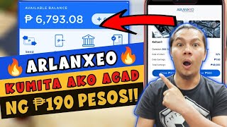 ARLANXEO PLATFORM KUMITA AGAD AKO NG ₱190 PESOS BAGONG EARNING WEBSITE OCTOBER 24 2024 [upl. by Sikras]