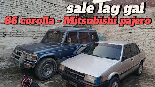 Toyota 86 corolla Mitsubishi pajero  cars for sale  old school cars [upl. by Zacharie]