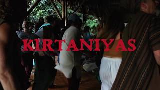 Kirtan dancing in Guatemala  EnChanted retreat  KIRTANIYAS [upl. by Helbonna]