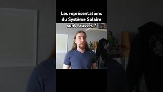 Les représentations du Système Solaire sont fausses  astrophysics science astro sun space [upl. by Adnana915]