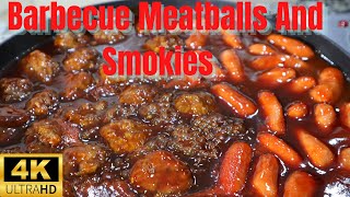 Easy Barbecue Meatballs With Grape Jelly For The Super Bowl [upl. by Amees]