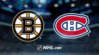 Krejci Marchand power Bruins to SO win against Habs [upl. by Tager144]