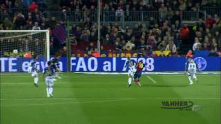 Lionel Messi Goal vs Malaga HD [upl. by Jeremiah718]