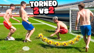 ⚽TORNEO 2v2 di CALCIO in VILLA THE BOOYZ [upl. by Ttayh954]