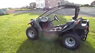 2007 Secma Fun Buggy 340cc startup and walkaround [upl. by Milissent]