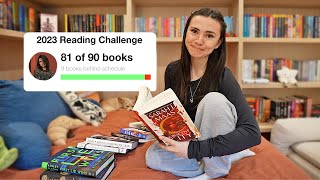 reading as many books as possible to hit my reading goal for 2023 [upl. by Sauers]