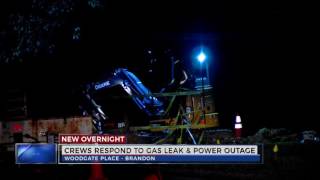 Gas Leak in Crossgates Neighborhood of Brandon Mississippi March 2017 [upl. by Keene518]