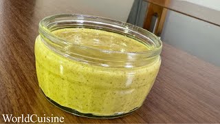 Pistachio Cream  Pistachio Spread Recipe by World Cuisine [upl. by Acirtap]