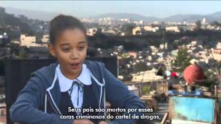 Amandla Stenberg descrevendo Colombiana LEGENDADO [upl. by Ytsirt117]