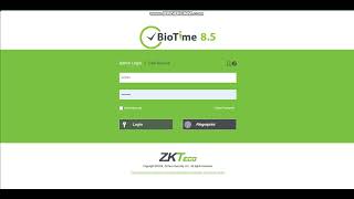 Biotime 85 Add Employee [upl. by Nnaycnan625]