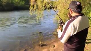 Fishing at Welland park st catharines [upl. by Adnovaj]