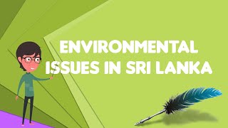 What is Environmental issues in Sri Lanka Explain Environmental issues in Sri Lanka [upl. by Yenolem581]