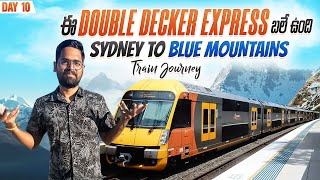 Double Decker Train Journey  Blue Mountains కి Train లో వెళుతున్నా  Sydney To Katoomba  Day 10 [upl. by Anirdnaxela786]