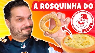 CONHEÇA AQUI A NOVA ROSQUINHA DO HABIBS  É A MASSA DA ESFIHA [upl. by Mihe436]