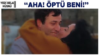 Yedi Bela Hüsnü Türk Filmi  Hüsniye Hüsnünün Boynuna Atlıyor [upl. by Latouche]