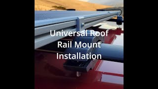 Roof Rail Mounting Kit Installation [upl. by Mcleroy]