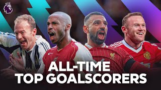 From Shearer to Salah The Premier Leagues AllTime Top Scorers [upl. by Esoj]