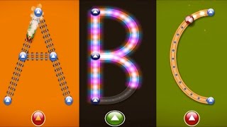 Sing ABC and Learn to write Letter from A to Z  How To writing Alphabet Game  LetterSchool 12 [upl. by Idleman]