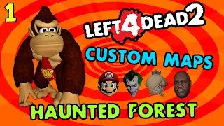 Haunted Forest  Left 4 Dead 2  Funny Maps Mods and Moments  Part 1 [upl. by Latimer]