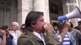 Alluvione a Genova un corteo per dire orabasta [upl. by Yaj]