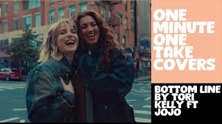 Bottomline by Tori Kelly ft Jojo male acapella version 1 Minute 1 take Covers episode 85 [upl. by Alaekim]