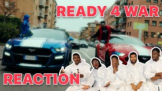 American Reaction to Italian Drill 🇮🇹 Rondo X READY 4 WAR feat Artie 5ive [upl. by Isnan645]