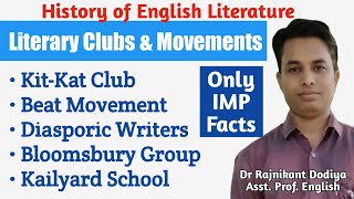 UGC NET 2024 Literary Clubs amp Movements  UGC NET English Literature  Most Useful for Exams [upl. by Delanie]