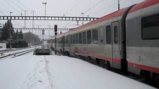 EC 163 TRANSALPIN in Sargans [upl. by Palmore]