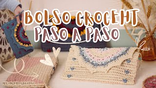 Cómo Hacer un Bolso de Ganchillo Fácil y Bonito – Tutorial Paso a Paso para Principiantes [upl. by Atilegna902]