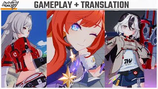 Honkai v73 Gameplay and Skill Translation  Senadina Coralie Helia Dreamseeker Songque [upl. by Adlecirg]