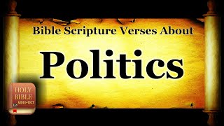 Bible Topics Scripture Verses About Politics  Holy Bible KJV Read Along HD 4K Audio Text [upl. by Navaj]