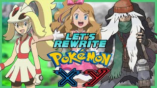 SERENAS FIRST CONTEST  Pokemon XY Rewrite 4 [upl. by Eitirahc]