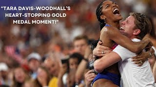 Tara DavisWoodhall ‘Almost Blacked Out’ When She Lept Into Husband Hunter’s Arms After Winning Gold [upl. by Norrie]