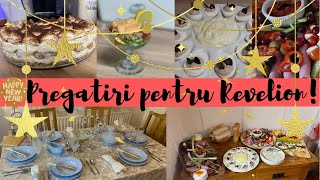 Pregatiri pentru REVELION Oua umpluteAperitive Creveti Platou branza Tiramisu Idei meniu [upl. by Hak]