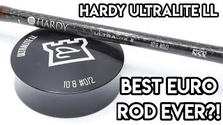 The BEST Euro Nymphing Rod Hardy Ultralite LL 10 8quot 02 Fly Rod Review [upl. by Attoynek]