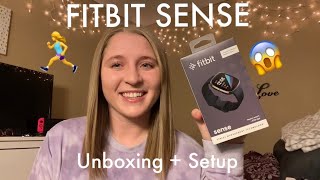 Fitbit Sense Unboxing  Setup [upl. by Carolus899]