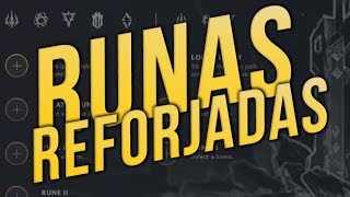 RUNAS REFORJADAS  TALENTOS E RUNAS ACABARAM NOVO SISTEMA DE RUNAS E PRÉJOGO  LEAGUE OF LEGENDS [upl. by Lyj]