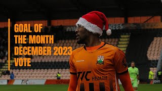 Goal of the Month  December 2023 [upl. by Jory248]